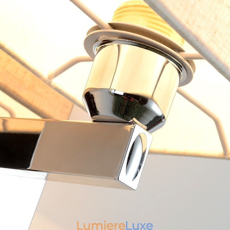 Lampe de chevet en tissu créatif pour chambre d'hôtel moderne, couloir, balcon, lampe murale