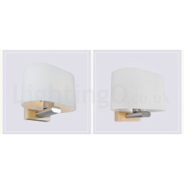 Appliques murales modernes contemporaines en bois et acier inoxydable avec abat-jour en verre pour allée, bar, café, chambre à coucher, bureau, loft, lampe murale à poulie