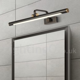 Lampe de salle de bain IPMirror, applique murale en laiton pur avec abat-jour en acrylique, éclairage de maquillage
