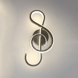 Applique murale moderne et contemporaine, 220 V ~ 240 V, 100 V ~ 120 V, idéale pour une chambre, une salle d'exposition, un salon ou une salle à manger.