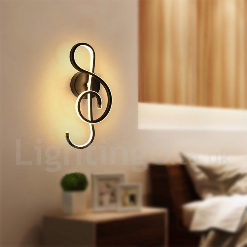 Applique murale moderne et contemporaine, 220 V ~ 240 V, 100 V ~ 120 V, idéale pour une chambre, une salle d'exposition, un salon ou une salle à manger.