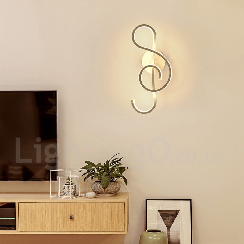 Applique murale moderne et contemporaine, 220 V ~ 240 V, 100 V ~ 120 V, idéale pour une chambre, une salle d'exposition, un salon ou une salle à manger.