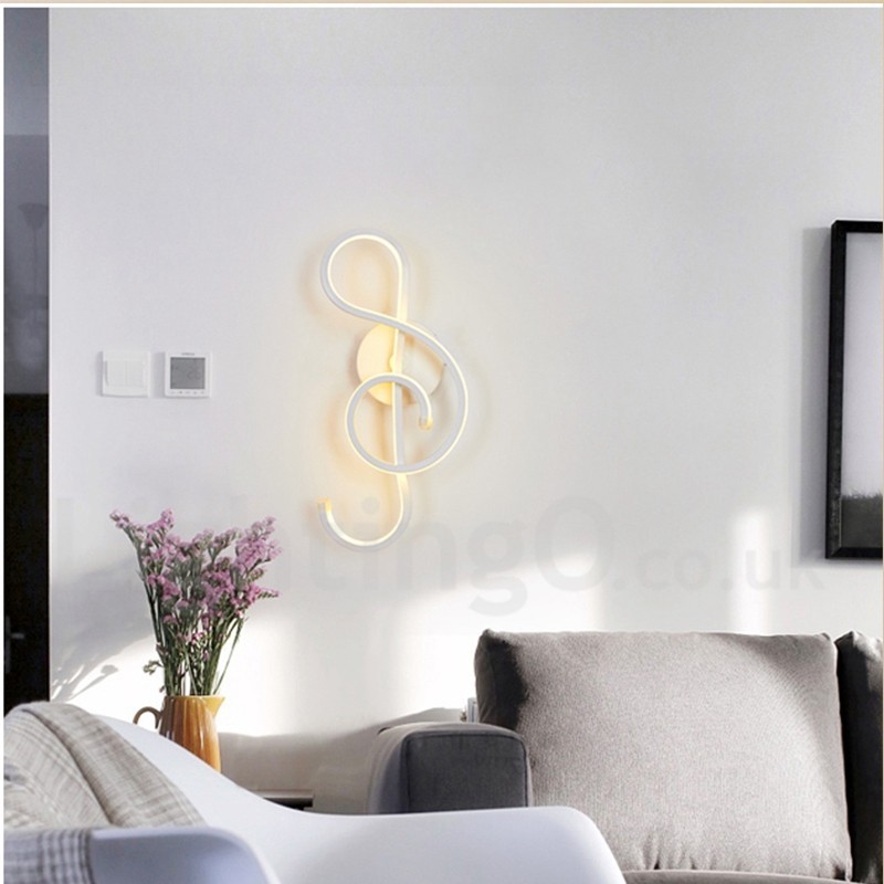 Applique murale moderne et contemporaine, 220 V ~ 240 V, 100 V ~ 120 V, idéale pour une chambre, une salle d'exposition, un salon ou une salle à manger.