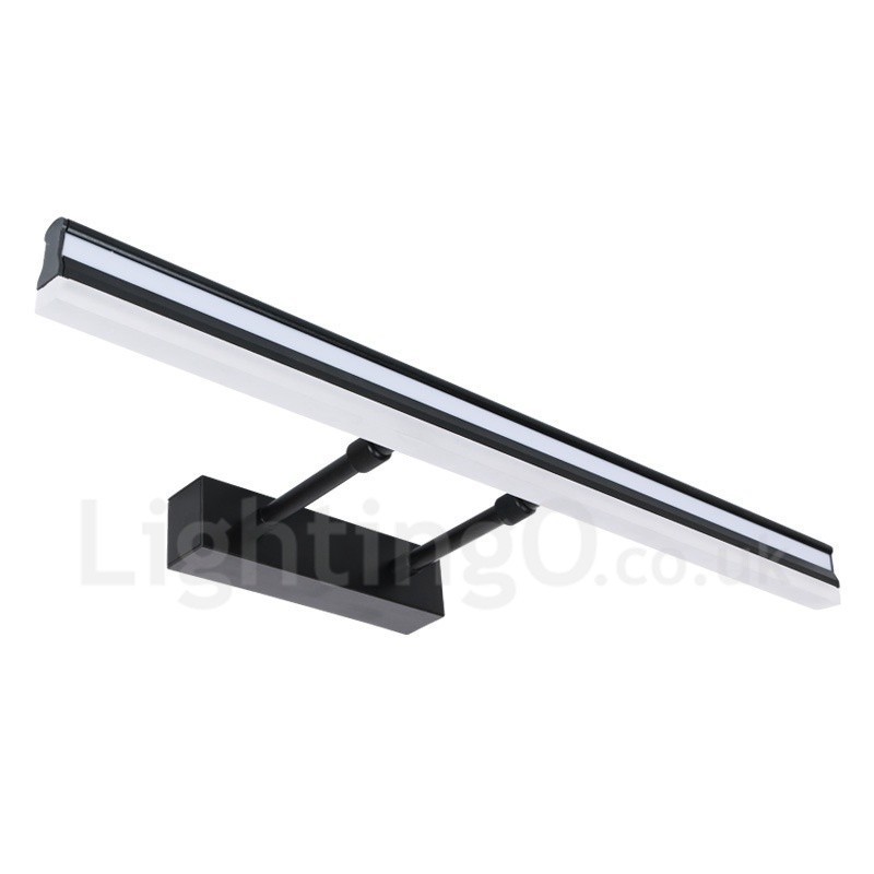 Lampe de miroir IP44 pour salle de bain, éclairage vers le haut et vers le bas, applique murale avec abat-jour en acrylique, éclairage de maquillage