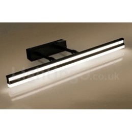Lampe de miroir IP44 pour salle de bain, éclairage vers le haut et vers le bas, applique murale avec abat-jour en acrylique, éclairage de maquillage