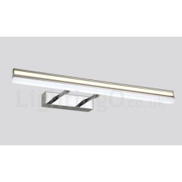 Lampe de miroir IP44 pour salle de bain, éclairage vers le haut et vers le bas, applique murale avec abat-jour en acrylique, éclairage de maquillage
