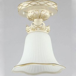 Lampe dôme en verre et résine de type européen, douce et absorbante