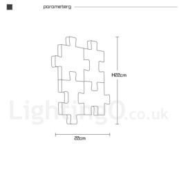 Appliques murales en bois avec abat-jour en acrylique Applique murale moderne contemporaine en bois et bambou