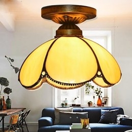 Lampe à dôme absorbante de type européen restaurant les anciennes manières, contractée et créative