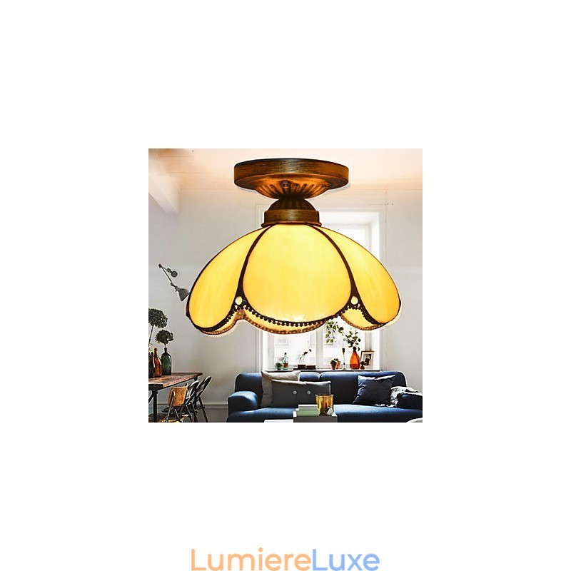Lampe à dôme absorbante de type européen restaurant les anciennes manières, contractée et créative
