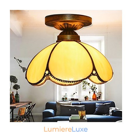 Lampe à dôme absorbante de type européen restaurant les anciennes manières, contractée et créative Lampe à dôme absorbante de type européen restaurant les anciennes manières, contractée et créative