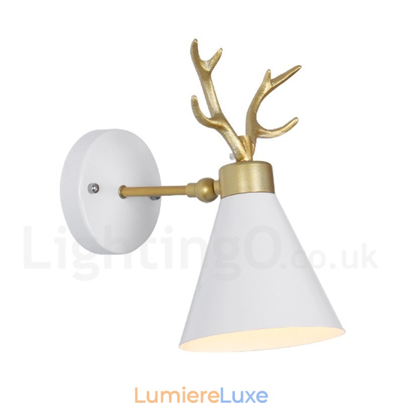 Applique murale moderne en forme de bois de cerf