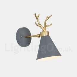 Applique murale moderne en forme de bois de cerf
