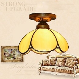 Lampe à dôme absorbante de type européen restaurant les anciennes manières, contractée et créative