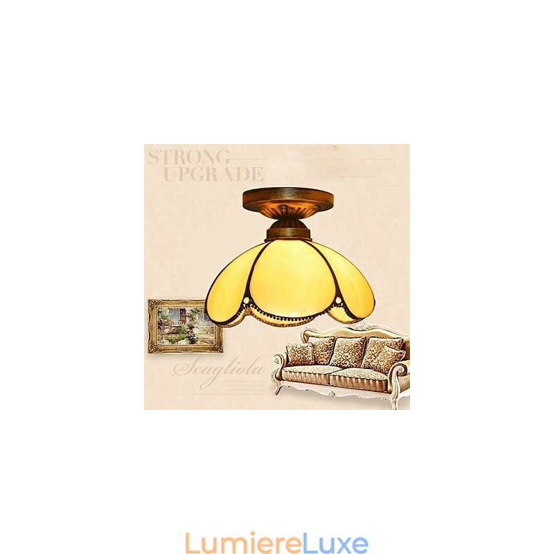 Lampe à dôme absorbante de type européen restaurant les anciennes manières, contractée et créative