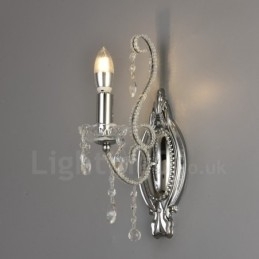 Applique murale en cristal de style américain, 1 lumière, dorée et noire, pour salon, salle à manger, magasin de vêtements, café, hôtel