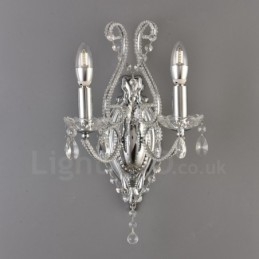 Applique murale en cristal de style américain à 2 lumières, dorée et noire, pour salon, salle à manger, magasin de vêtements, café, hôtel