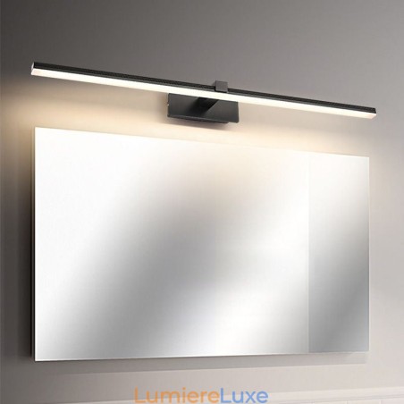 Applique murale contemporaine pour miroir, éclairage frontal en acrylique pour salle de bain Applique murale contemporaine pour miroir, éclairage frontal en acrylique pour salle de bain