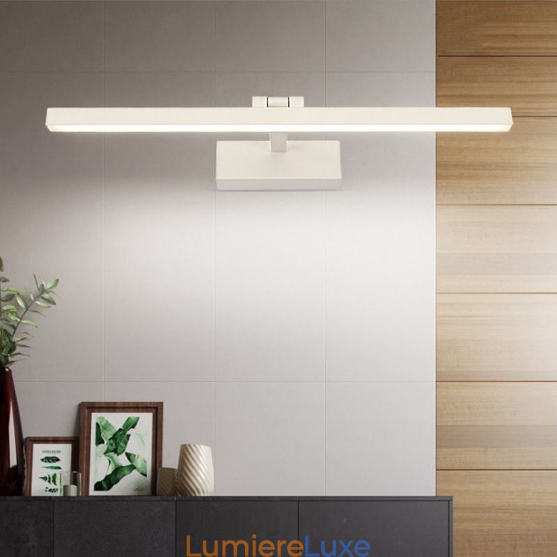 Applique murale à angle réglable pour miroir de style nordique pour salle de bain