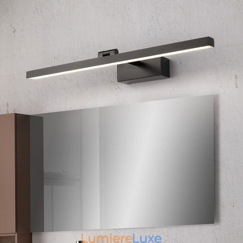 Applique murale à angle réglable pour miroir de style nordique pour salle de bain
