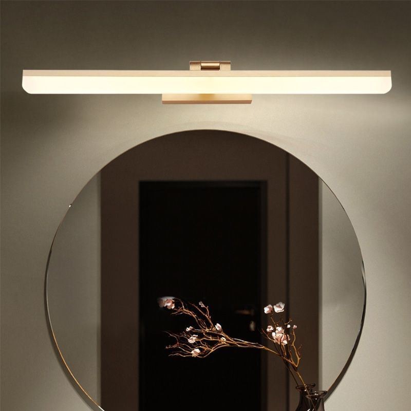 Applique murale moderne pour miroir, éclairage frontal, pour salle de bain