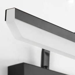 Applique murale moderne pour miroir, éclairage frontal à angle réglable pour salle de bain, maquillage