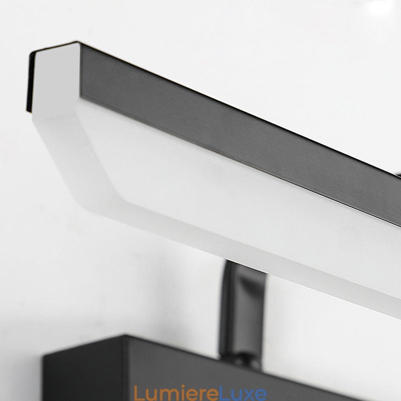 Applique murale moderne pour miroir, éclairage frontal à angle réglable pour salle de bain, maquillage