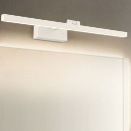 Applique murale à angle réglable pour miroir de style nordique, pour salle de bain