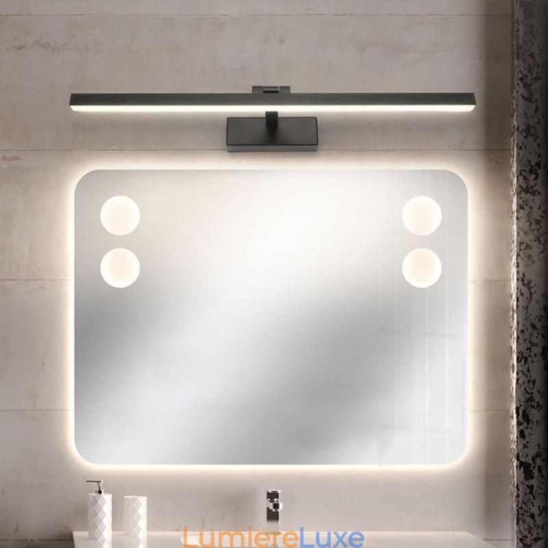 Applique murale à angle réglable pour miroir de style nordique, pour salle de bain