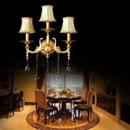 Applique murale européenne luxueuse en cristal, lampe décorative, éclairage de chevet