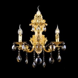 Applique murale de luxe en cristal style européen
