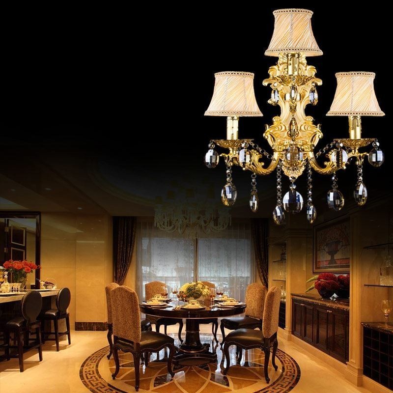 Applique murale de luxe en cristal style européen
