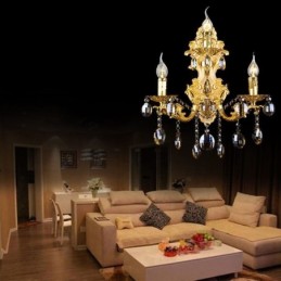 Applique murale de luxe en cristal style européen