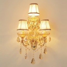 Applique murale luxueuse et élégante, lampe décorative, éclairage de chevet