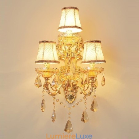 Applique murale luxueuse et élégante, lampe décorative, éclairage de chevet Applique murale luxueuse et élégante, lampe décorative, éclairage de chevet