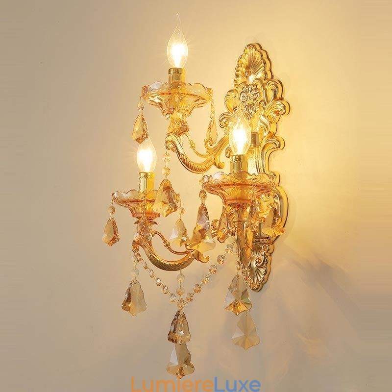Applique murale luxueuse et élégante, lampe décorative, éclairage de chevet
