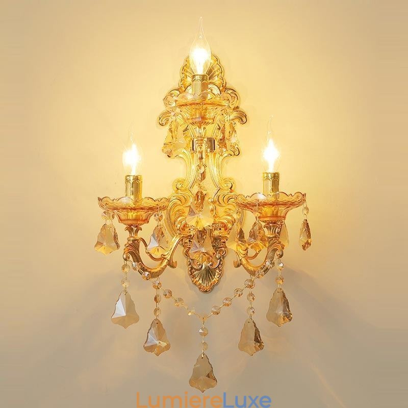Applique murale luxueuse et élégante, lampe décorative, éclairage de chevet