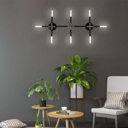 Applique murale créative à épisser, blanc chaud, lampe combinée DIY