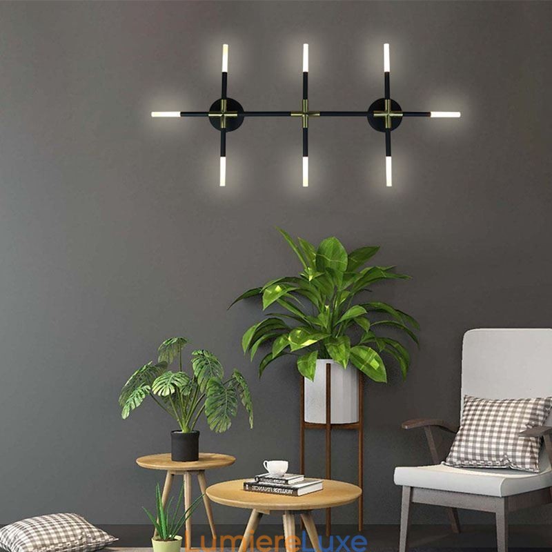 Applique murale créative à épisser, blanc chaud, lampe combinée DIY
