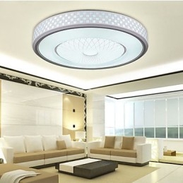 Lampe circulaire en cristal romantique à dôme
