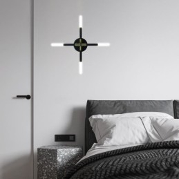 Applique murale moderne minimaliste blanc chaud créative