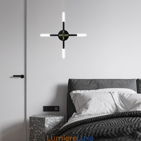 Applique murale moderne minimaliste blanc chaud créative Applique murale moderne minimaliste blanc chaud créative