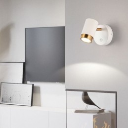 Applique murale pivotante moderne et minimaliste pour couloir