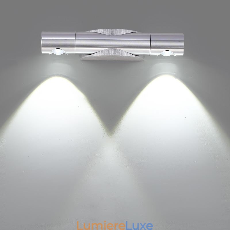 Applique murale rotative pour salle de bain