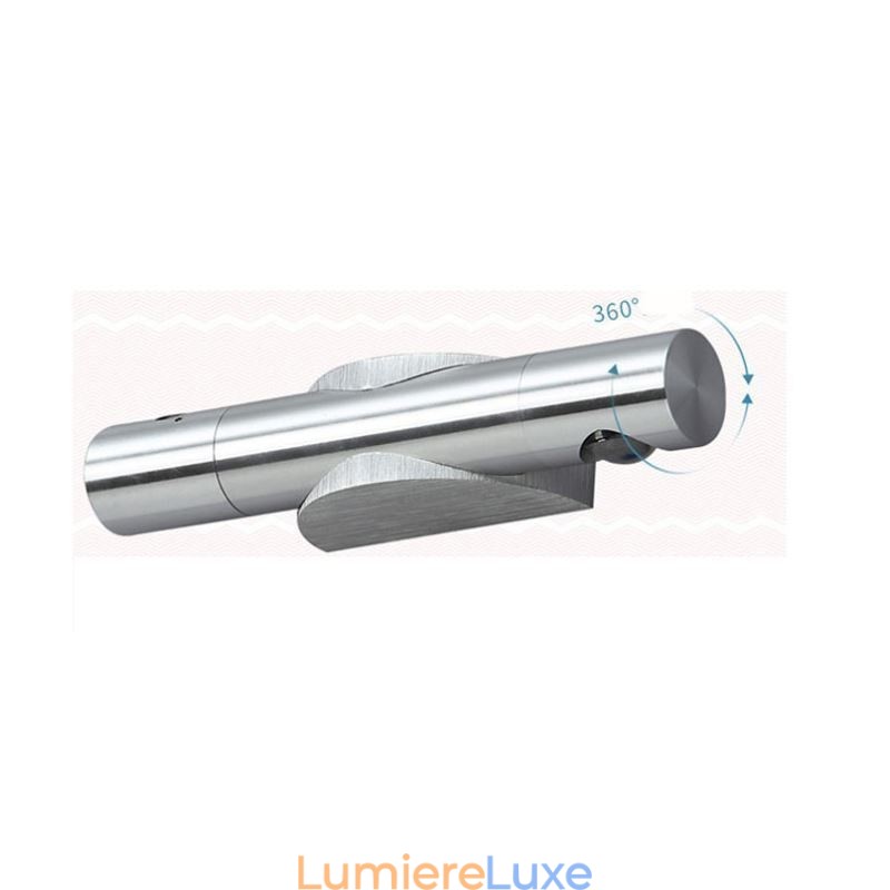 Applique murale rotative pour salle de bain