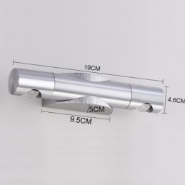 Applique murale rotative pour salle de bain