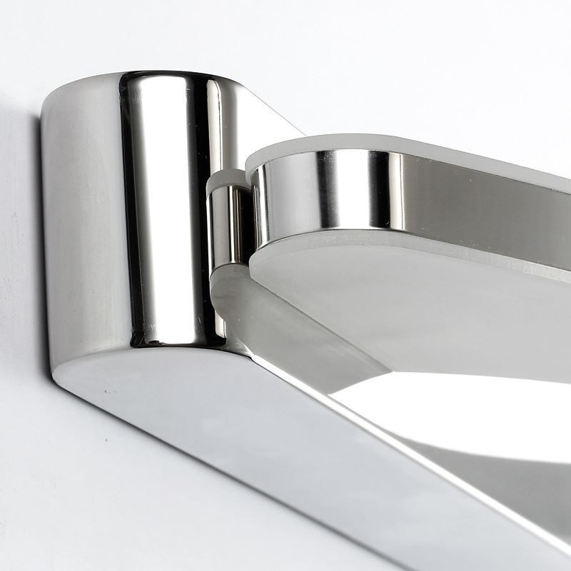 Applique murale moderne pour miroir et salle de bain en acier inoxydable