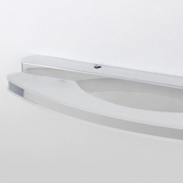 Applique murale moderne pour miroir et salle de bain en acier inoxydable