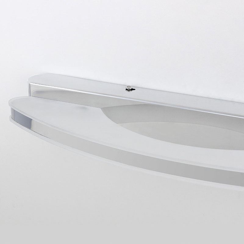 Applique murale moderne pour miroir et salle de bain en acier inoxydable