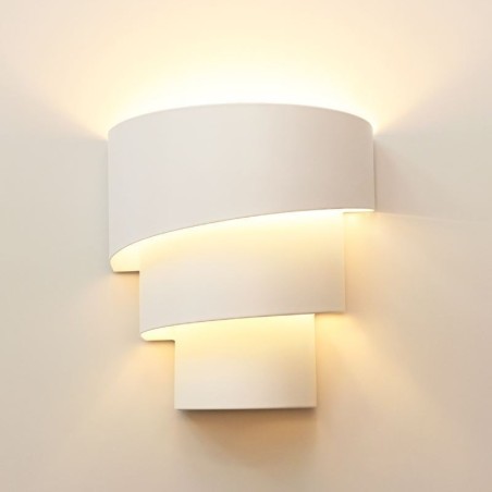 Applique murale minimaliste moderne en spirale pour gâteau, lampe de chevet Applique murale minimaliste moderne en spirale pour gâteau, lampe de chevet